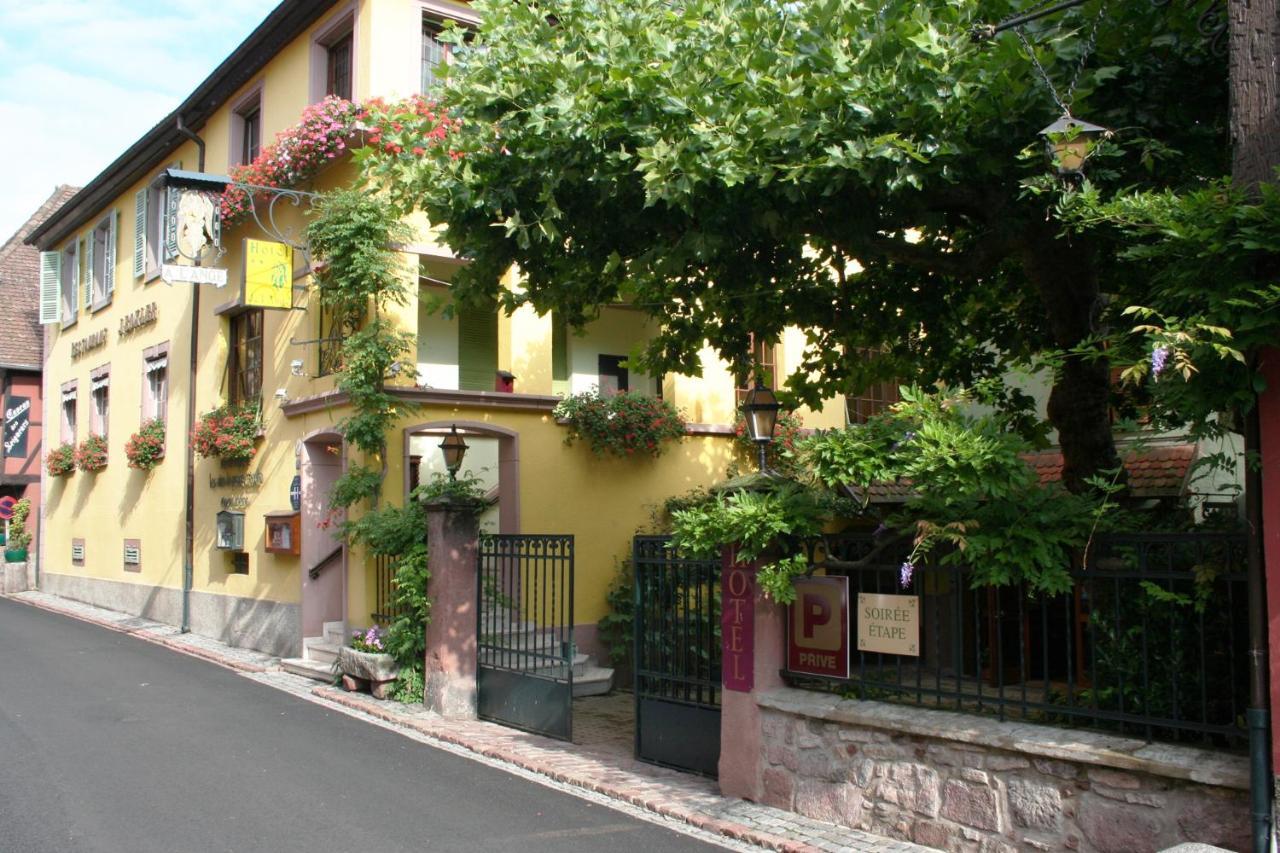 Hotel De L'Ange Niedermorschwihr Exteriör bild
