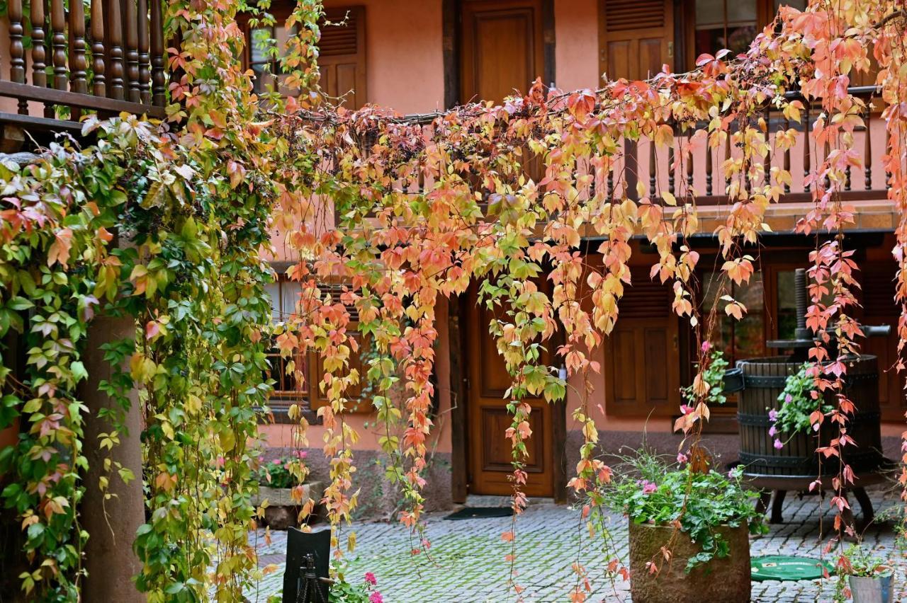 Hotel De L'Ange Niedermorschwihr Exteriör bild
